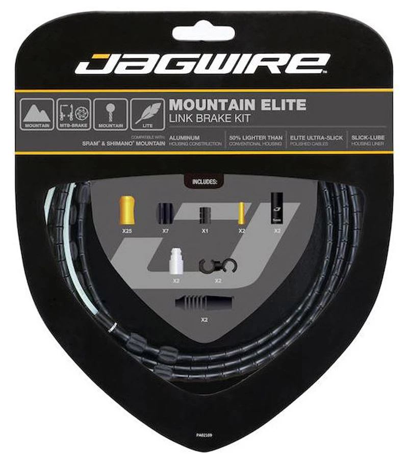JAGWIRE Jeu De Câbles De Frein Mountain Elite Link 4 JAGWIRE Jeu De Câbles De Frein Mountain Elite Link – Image 2