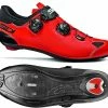 Sidi Genius 10 - Road Bike Shoes -Vélo Soldes sidi genius 10 10101162 black red fluo