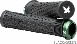 Sixpack Racing Poignées S-Trix AL 12 Sixpack Racing Poignées S-Trix AL -Vélo Soldes sixpack racing s trix AL black green grips 293003