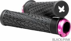 Sixpack Racing Poignées S-Trix AL 13 Sixpack Racing Poignées S-Trix AL -Vélo Soldes sixpack racing s trix AL black pink grips 293004