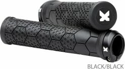 Sixpack Racing Poignées Z-Trix AL -Vélo Soldes sixpack racing z trix AL black black grips 373000