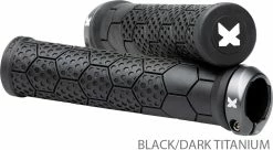Sixpack Racing Poignées Z-Trix AL -Vélo Soldes sixpack racing z trix AL black dark titanium grips 373001