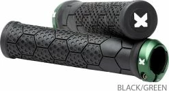 Sixpack Racing Poignées Z-Trix AL -Vélo Soldes sixpack racing z trix AL black green grips 373003