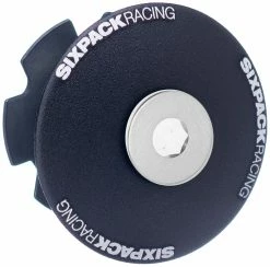 Sixpack Racing Capuchon Ahead Menace 1 1/8 9 Sixpack Racing Capuchon Ahead Menace 1 1/8 -Vélo Soldes sixpack aheadcap menace black a