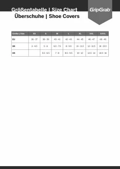 GripGrab RaceAqua - Overshoes 9 GripGrab RaceAqua - Overshoes -Vélo Soldes sizing gripgrab ueberschuhe 1