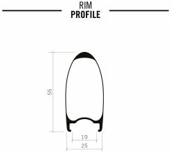 Vision Jeu De Roues Carbone TC 55 Disc TLR -Vélo Soldes tc55 chtlr profilo